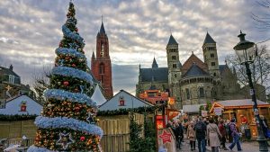 Maastricht Christmas Market on Vrijthof Square
