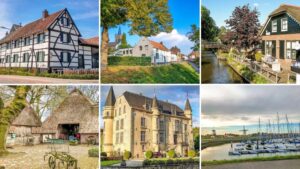 a selection of 6 most beautiful villages in Netherlands